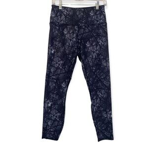 Spyder NWOT geometric print active workout leggings SIZE MEDIUM